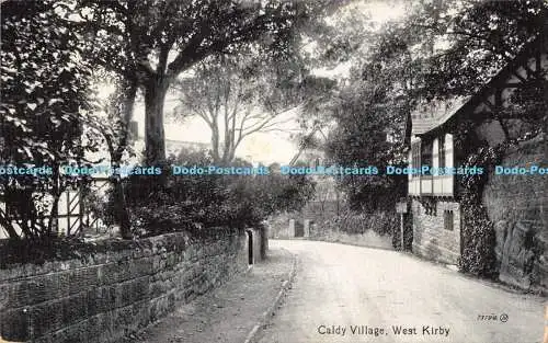 R169035 Caldy Village. West Kirby. Valentines Serie. 1917