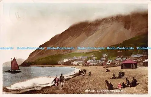 R169074 Beach. Llanfairfechan. Valentinstag. RP. 1936