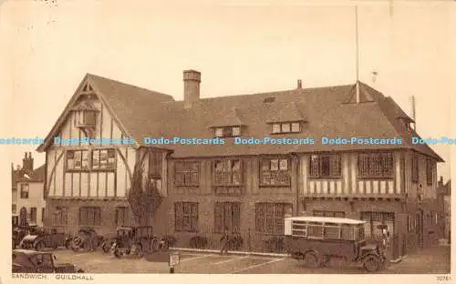 R169076 Sandwich. Guildhall. Photochrom. 1932