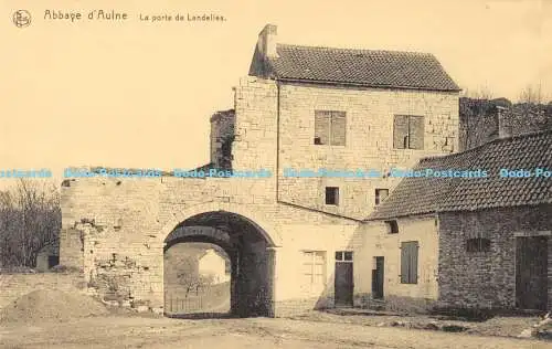 R170099 Abbaye dAulne. La porte de Landelies. Nels. Ern. Thill