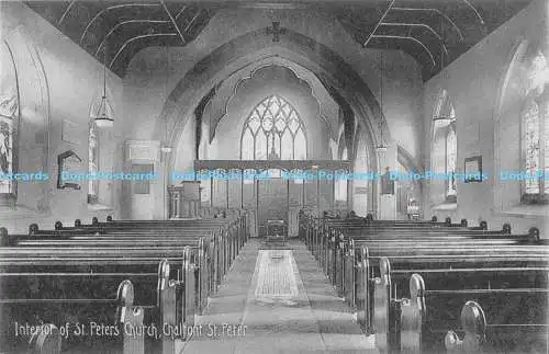 R171105 Innenraum der Peterskirche. Chalfont St. Peter. 133211 G.C. Herrlein