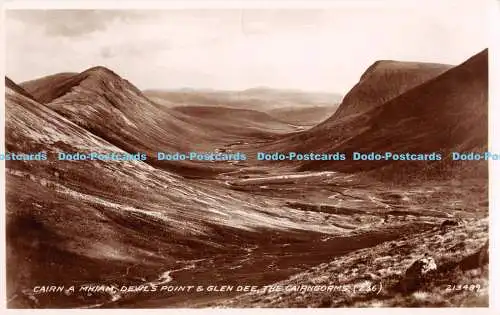 R170639 Cairn a Mhiam. Devils Point und Glen Dee. Die Cairngorms. 236. RP. Valen