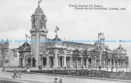 R170651 Französischer Palast für angewandte Kunst. Franco British Exhibition. London. 1908. Vale