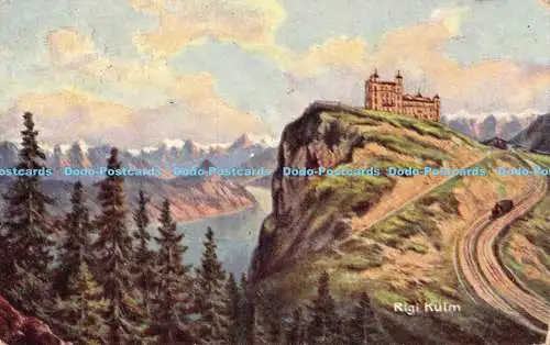 R169624 Rigi Kulm. S. Hildesheimer. Serie Nr. 5335. 1906