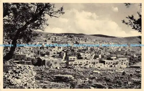 R170669 Hebron. Gesamtansicht. The Oriental Commercial Bureau