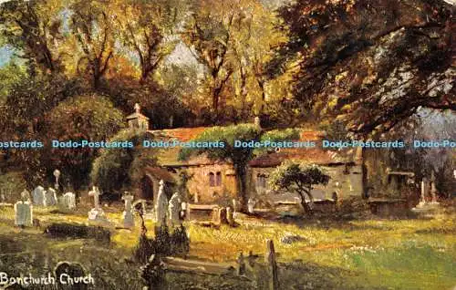 R169627 Bonchurch Church. S. Hildesheimer. Isle of Wight. Serie Nr. 5383