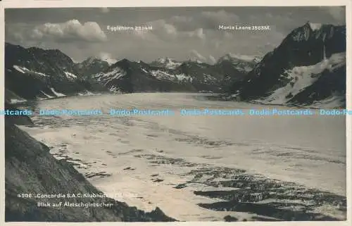 R171161 Concordia S.A.C. Blick auf Aletschgletscher