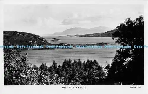 R169650 West Kyles of Bute. Spencer. RP