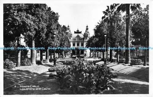 R170694 Monte Carlo. Les Jardins et le Casino. Frank