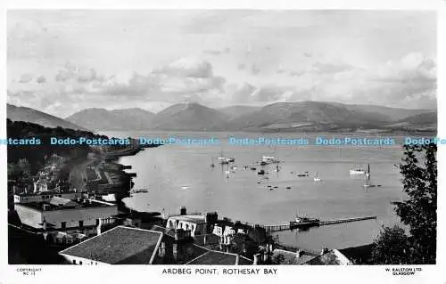 R169651 Ardbeg Point. Rothesay Bay. W. Ralston. RP