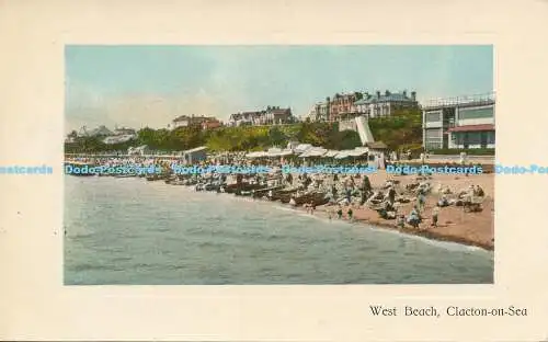 R169664 West Beach. Clacton on Sea