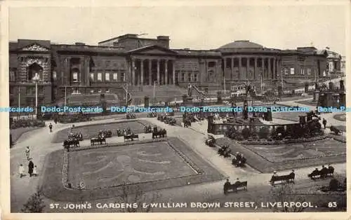 R170719 St. Johns Gardens und William Brown Street. Liverpool