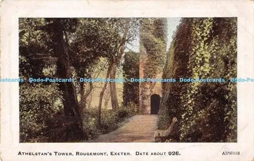 R170741 Athelstans Tower. Rougemont. Exeter. Datum ca 926. The Arcadian Series