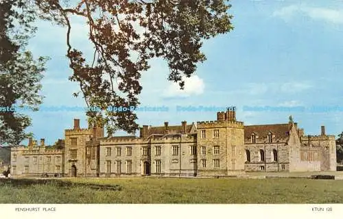 R170215 Penshurst Place. Jarrold. Cotman Farbe