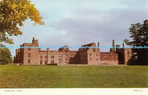 R170216 Penshurst Place. Jarrold. Cotman Farbe