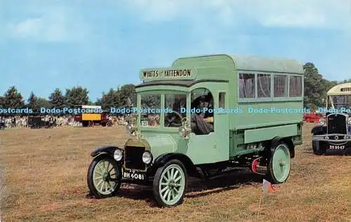 R170237 1913 Ford Model T Country Bus. Lachs. Kamerafarbe