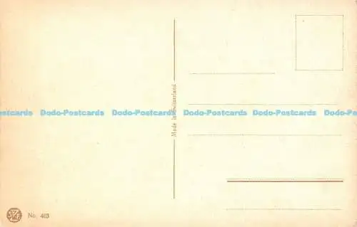 R171243 Gemälde. Landschaft. Nr. 403. Postkarte