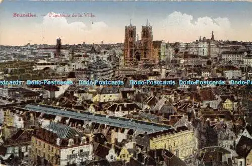 R171260 Bruxelles. Panorama de la Ville