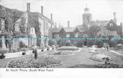 R169754 St. Osyth Priory. Südwestfront. 1904