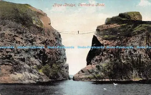 R170260 Seilbrücke. Carrick a Rede. Valentinstag. 1906