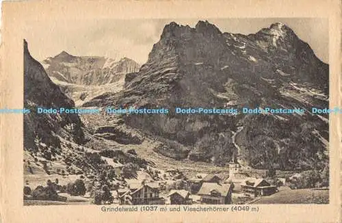 R170802 Grindelwald und Viescherstorner. Fotoglob