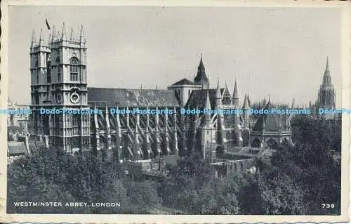 R171287 Westminster Abbey. London. Nr 738