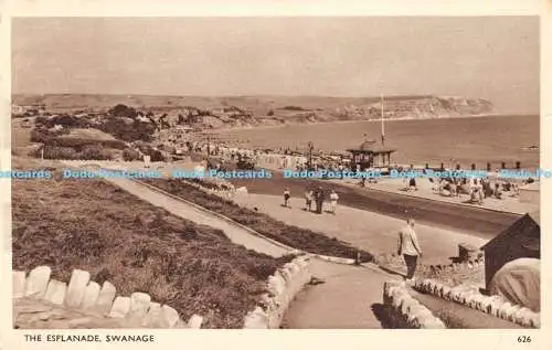 R170876 The Esplanade. Swanage. Serie Sunny South. Dearden und Wade. 1955