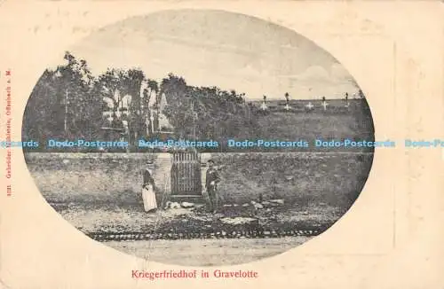 R170887 Kriegerfriedhof in Gravelotte. 4321. Gebruder Mühlstein