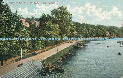 R172031 Blick von der Brücke. Richmond. Hartmann. 1904