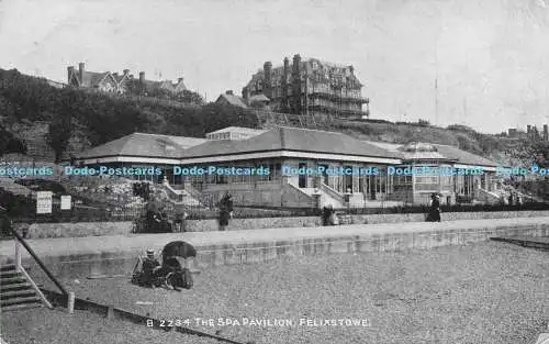 R170904 B 2234 The Spa Pavilion. Felixstowe. Serie Grano. Photochrom