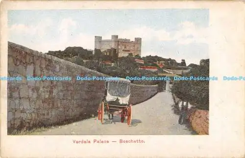 R170925 Verdala Palace. Boschetto