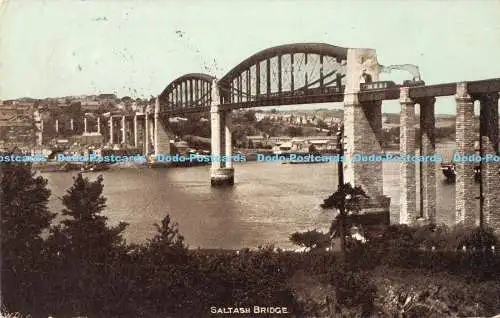 R171421 Saltash Bridge. Zierliche Serie. Serie Hughes Pays. 1905