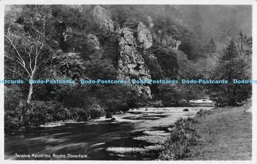 R170958 Twelve Apostles Rocks. Dovedale. Nuview Serie. H.S.B. RP