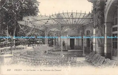 R171441 Vichy. Le Casino. La Terrasse du Concert. 1911