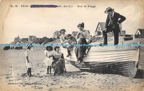 R171465 E.S. 2419. P. de C. Sur la Plage. Stevenard