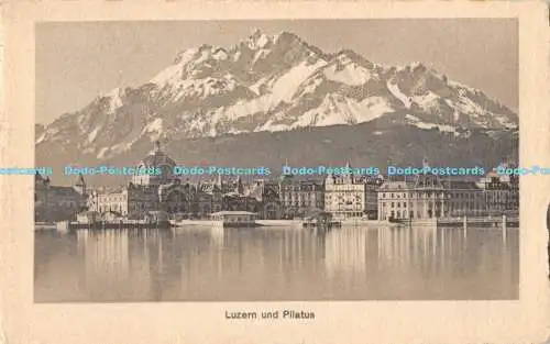 R171488 Luzern und Pilatus. Fotoglob. 02514