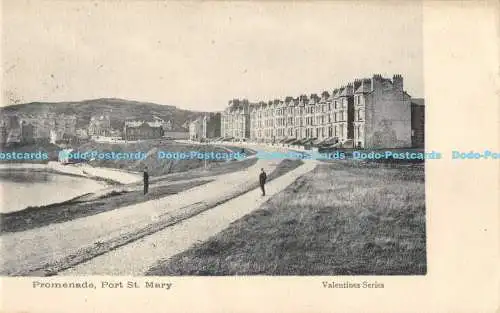 R171035 Promenade. Port St. Mary. Valentines Serie. 1905