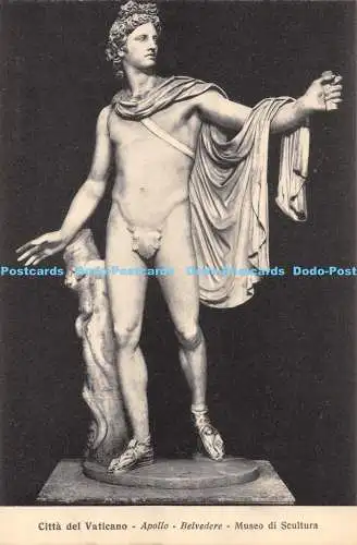 R171519 Citta del Vaticano. Apollo. Belvedere. Museo di Scultura. Alterocca Seeschwalbe