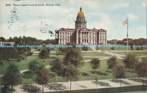 R171066 State Capitol and Grounds. Denver. Colo