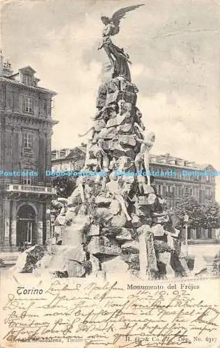 R172224 Torino. Monumento del Frejus. H.G.Nr. 6317. Cerallo Maddalena