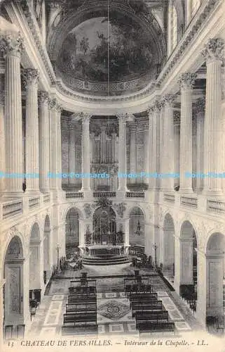 R172259 Chateau de Versailles. Interieur de la Chapelle. LL