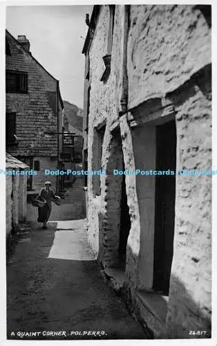 R171601 Eine urige Ecke. Polperro. Harvey Barton. RP