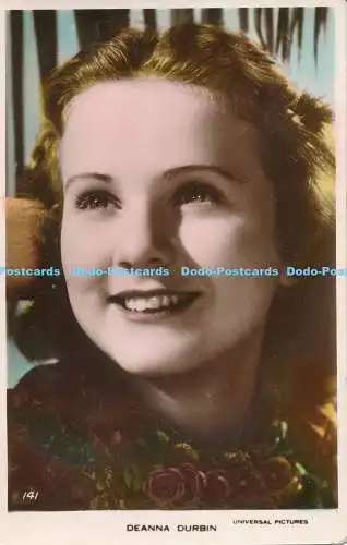 R173201 Deanna Durbin. Universal. Art. RP