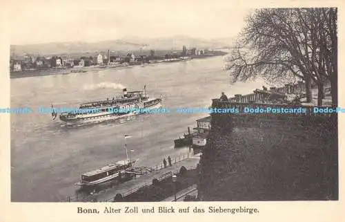 R173205 Bonn. Alter Zoll und Blick auf das Siebengebirge. Wilhelm Kohler. Nr. 31