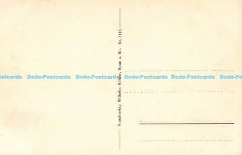 R173205 Bonn. Alter Zoll und Blick auf das Siebengebirge. Wilhelm Kohler. Nr. 31