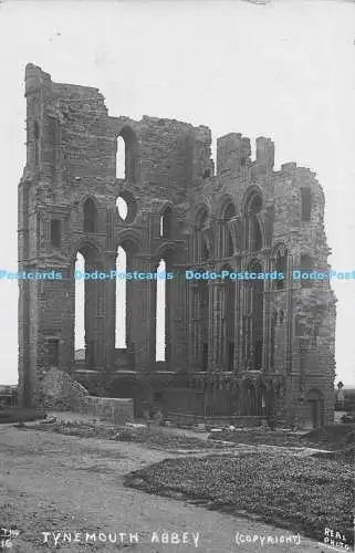 R171635 Tynemouth Abbey. RP