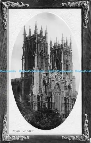 R171647 York Minster. Die Rotary Photographic Opalette Serie