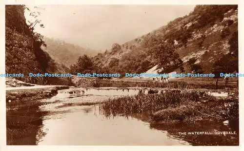 R173272 Der Wasserfall. Dovedale. RP