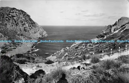 R173313 Mallorca. 5043. Cala junto carretera hacia Faro Formentor. Ro Foto