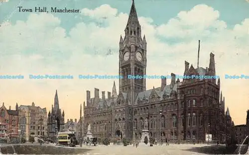 R173321 Rathaus. Manchester. Nationale Serie. M. und L. 1922